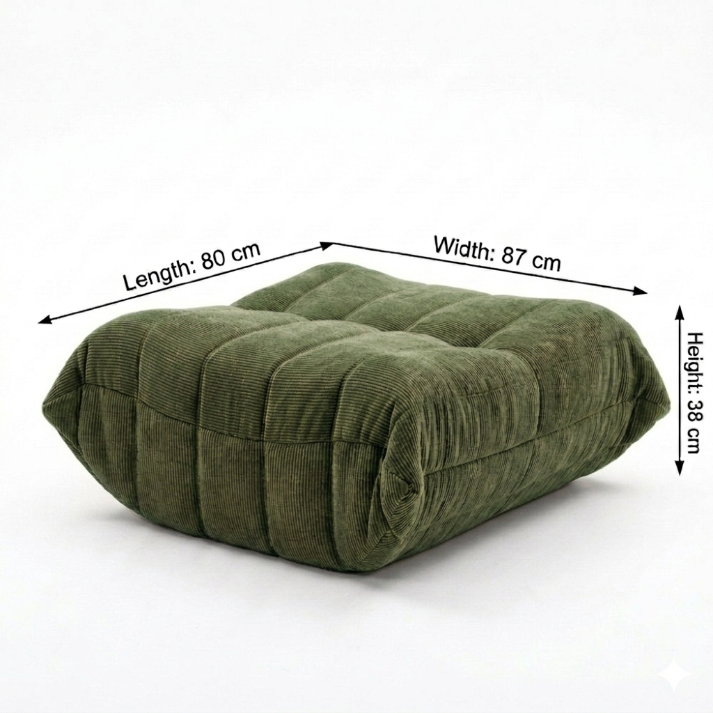 Roren Caterpillar Ottoman