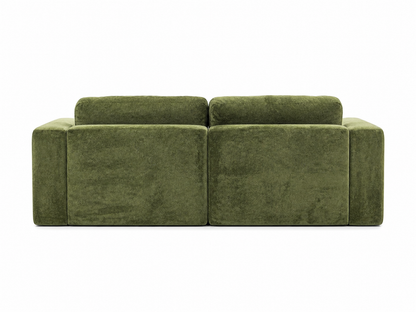 Cloud-Like Chenille Modular 2-Seater Sofa