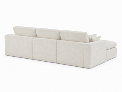 Cloud Modular 3-Seater Chaise Sofa
