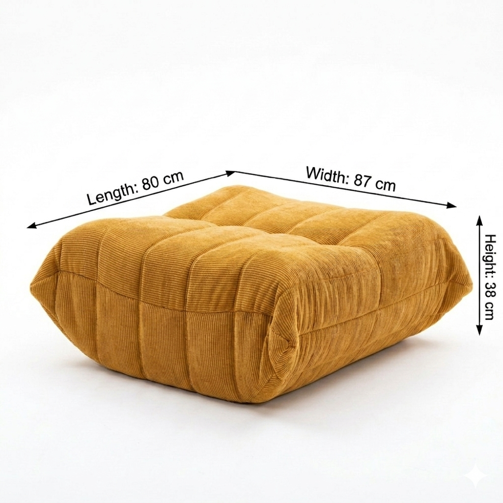 Roren Caterpillar Ottoman