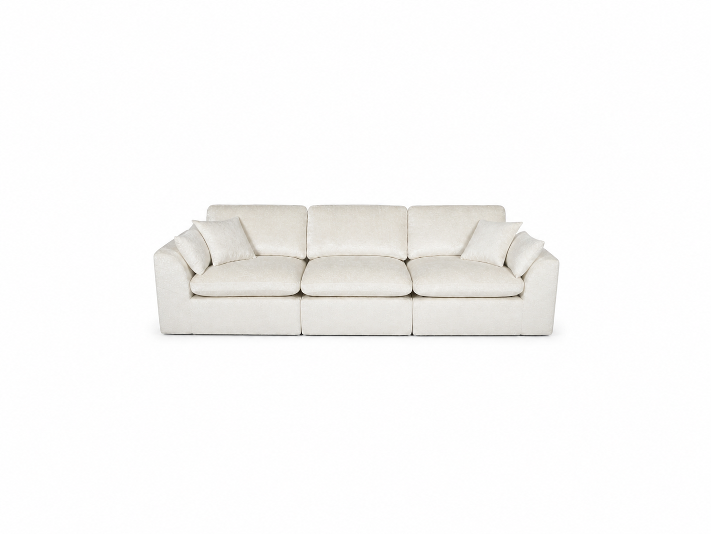 Cloud Modular 3-Seater Chaise Sofa