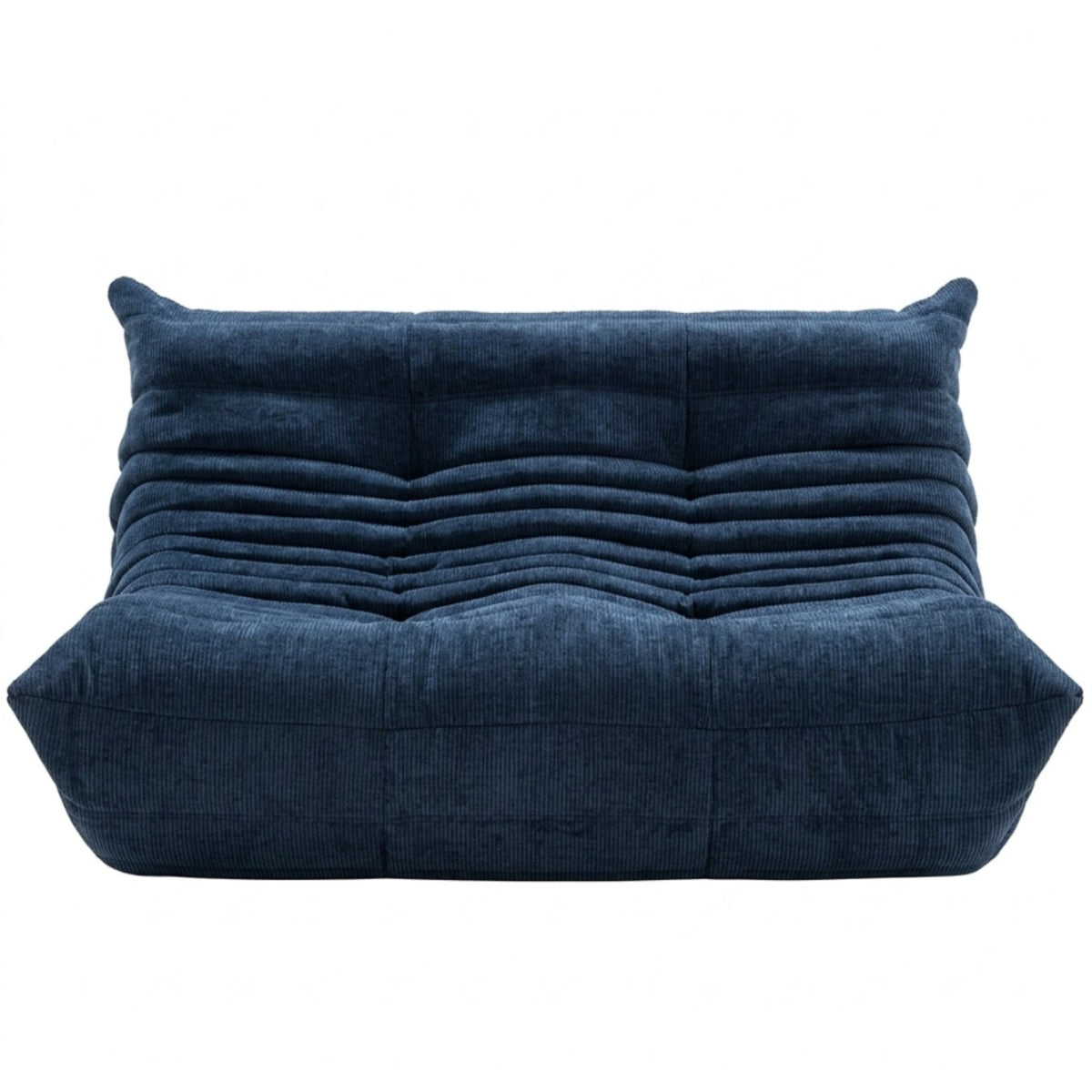 Blue ROREN Togo 2-seater floor sofa