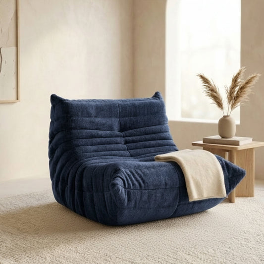 Blue ROREN Togo single lounge chair