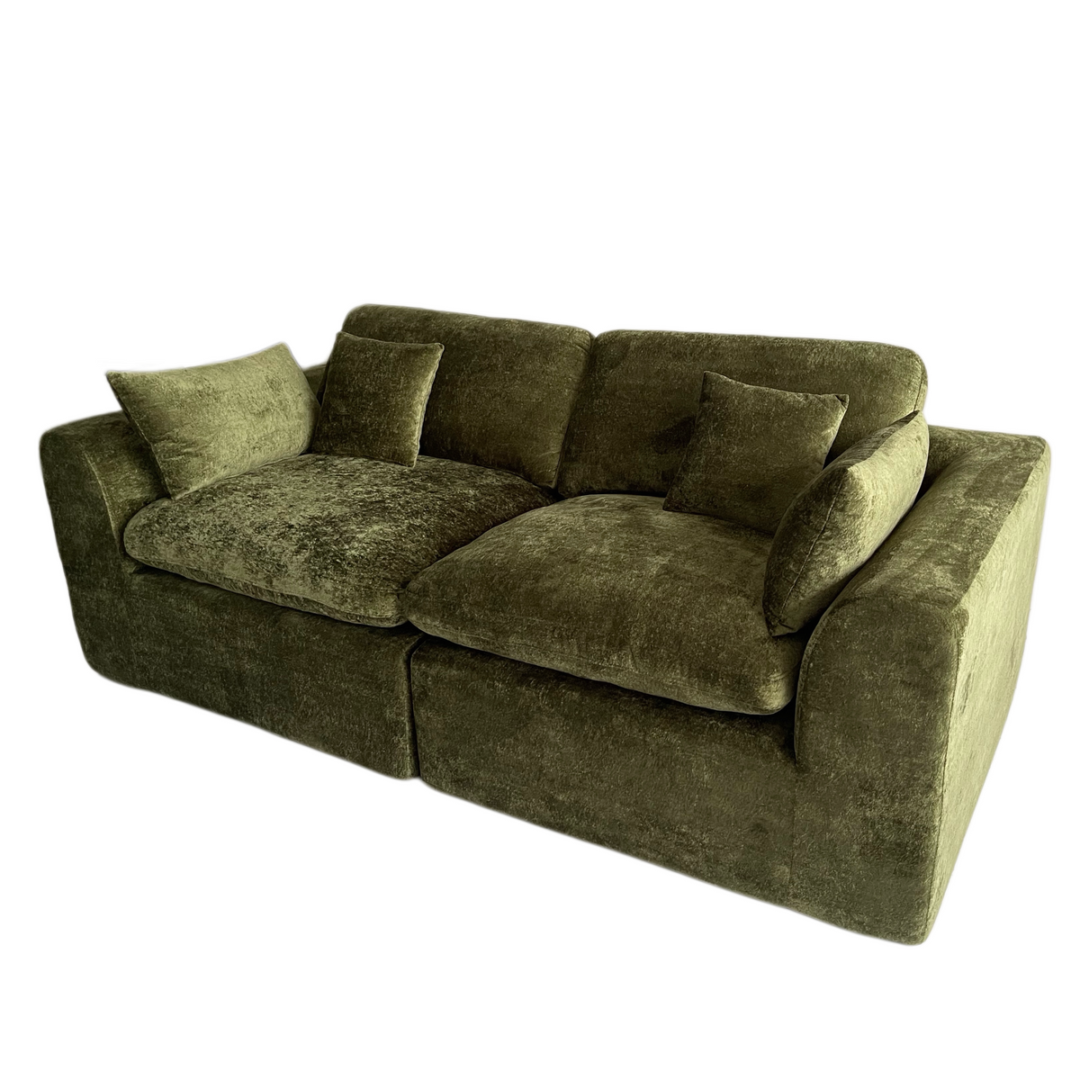 Green ROREN Cloud 2-seater sofa alternate view