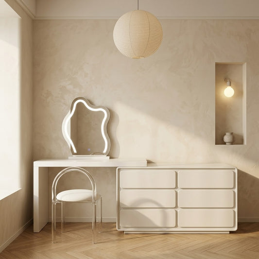 ROREN Cloud Mirror six-drawer vanity set product view