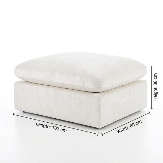 ROREN Cloud ottoman alternate colour view
